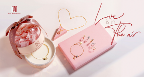 Trang sức Bảo Tín Mạnh Hải là món quà được nhiều người lựa chọn nhất dịp Valentine