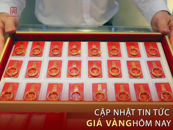 Giá vàng hôm nay (12/07/2023): Vàng trong nước tăng theo vàng thế giới