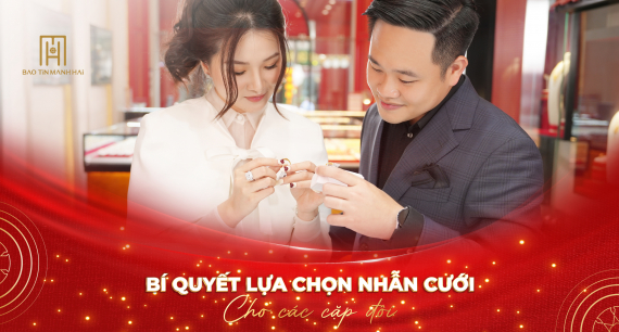 Bí quyết lựa chọn nhẫn cưới cho các cặp đôi