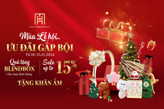 Tận hưởng loạt ưu đãi và quà tặng Giáng sinh cùng Bảo Tín Mạnh Hải