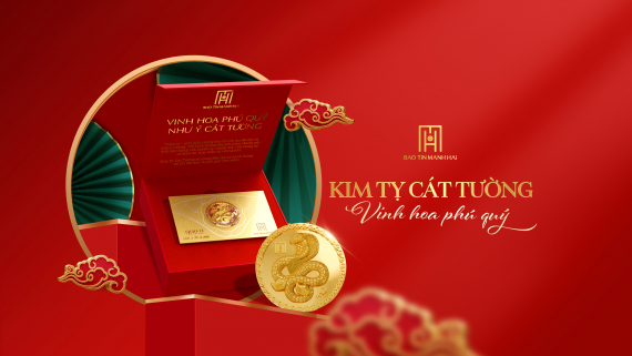 Đồng vàng Kim Tỵ Cát Tường: Linh khí Thần Xà - Quyền uy ngự trị
