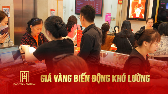 Giá vàng 9.4.2025: Giá bán vàng lấy lại mốc 100 triệu đồng/lượng