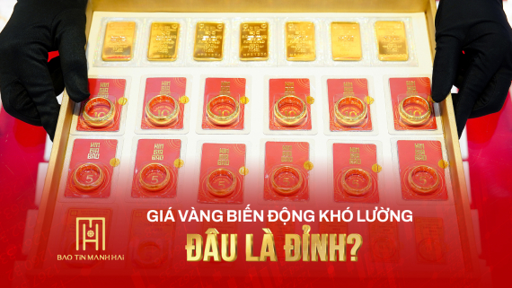 Giá vàng tuần qua: Biến động khó lường, đâu là đỉnh?