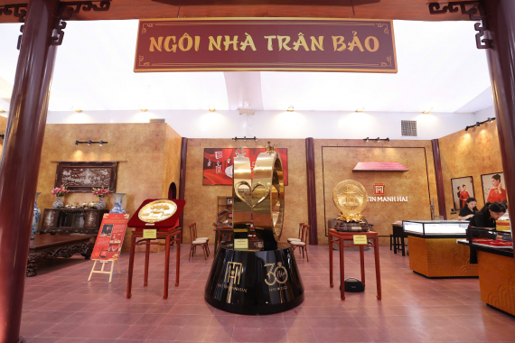 Hoạt động trải nghiệm miễn phí tại gian trưng bày Ngôi nhà Trân Bảo