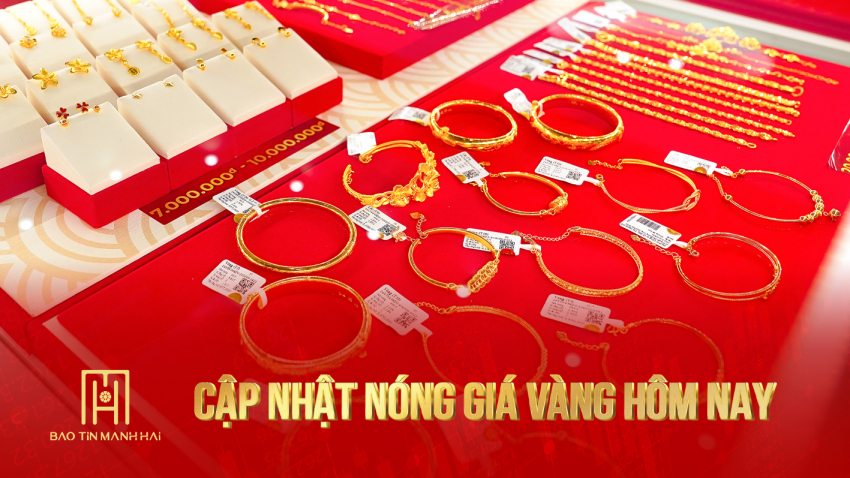 Giá vàng chiều 10.06.2025: Gần cuối phiên tăng vọt