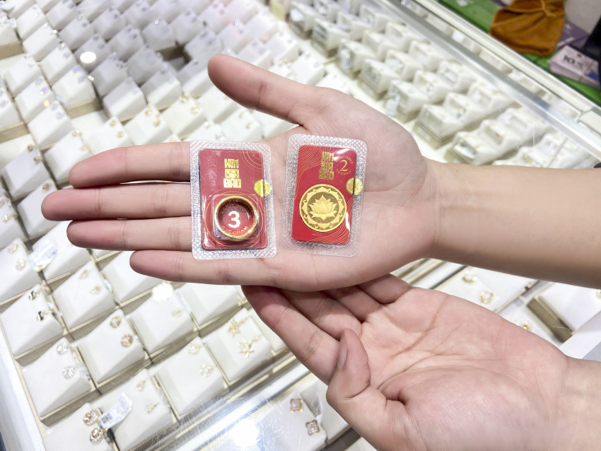 Giá vàng 8.7.2025: Thuận tăng theo tình hình chung