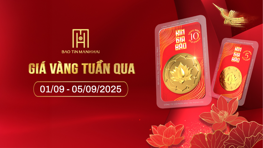 BÁO CÁO THỊ TRƯỜNG VÀNG (01/09 - 05/09/2025)