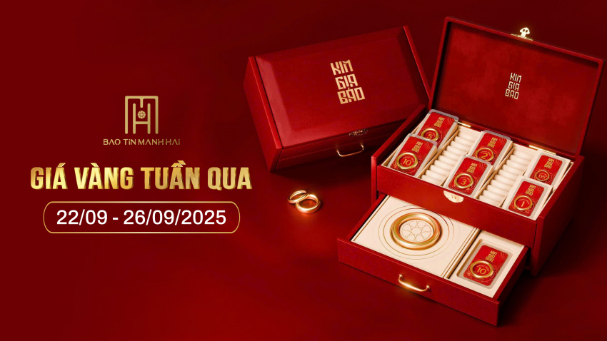 BÁO CÁO THỊ TRƯỜNG VÀNG  (22/09 - 26/09/2025)