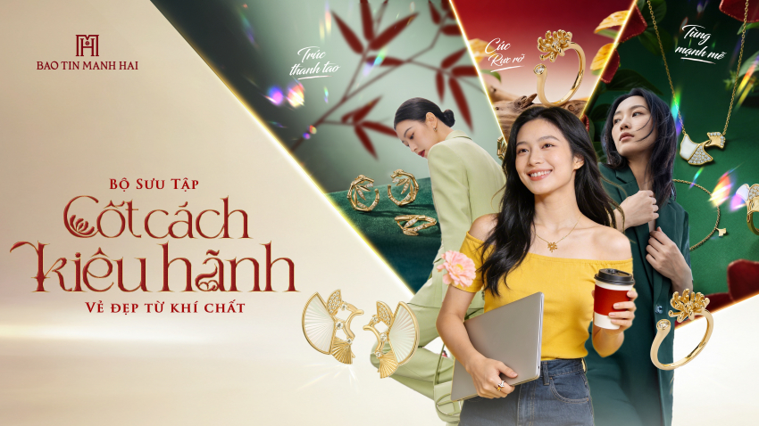 BẢO TÍN MẠNH HẢI RA MẮT BST “CỐT CÁCH KIÊU HÃNH” KÈM ƯU ĐÃI ĐẶC BIỆT DỊP 8/3