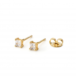 Bông tai phong cách Ý PYBTV10CZH-510003