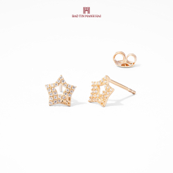 Bông tai phong cách Ý PYBTV10KDH-603007