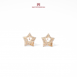 Bông tai phong cách Ý PYBTV10KDH-603007