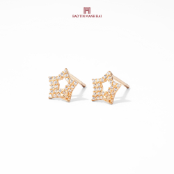 Bông tai phong cách Ý PYBTV10KDH-603007