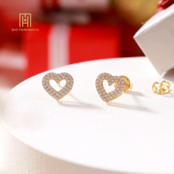 Bông tai phong cách Ý PYBTV10KDH-301027