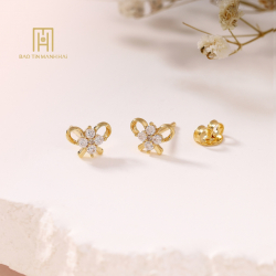 Bông tai phong cách Ý PYBTV10KDH-311005