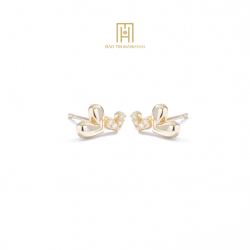 Bông tai phong cách Ý PYBTV10KDH-411006