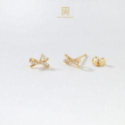 Bông tai phong cách Ý PYBTV10KDH-502048