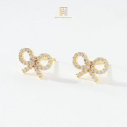 Bông tai phong cách Ý PYBTV10KDH-504012