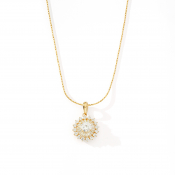 Mặt dây phong cách Ý PYMAV10CZH-412003