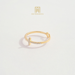 Nhẫn phong cách Ý. PYN1V10KDH-409022