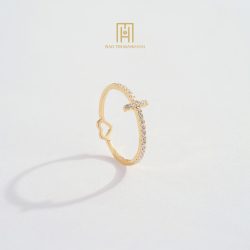 Nhẫn phong cách Ý. PYN1V10KDH-409022