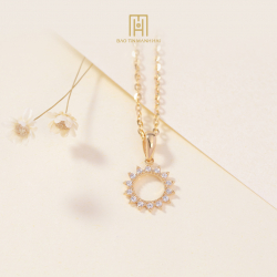 Mặt dây phong cách Ý. PYMAV10KDH-511001