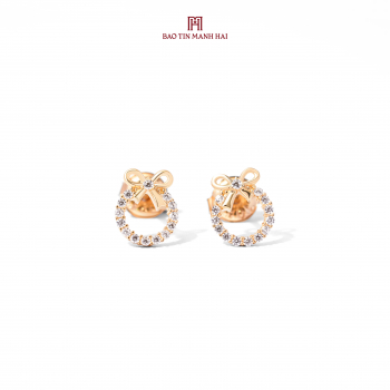 Bông tai phong cách Ý PYBTV10KDH-603006