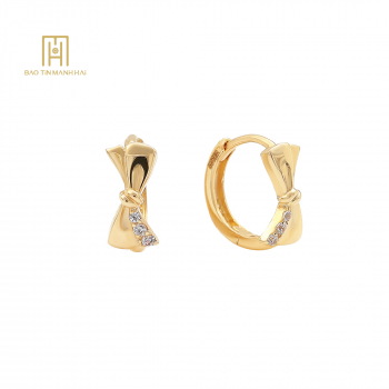 (NEW) Bông Tai Phong Cách Hàn Quốc 14k  - 472634