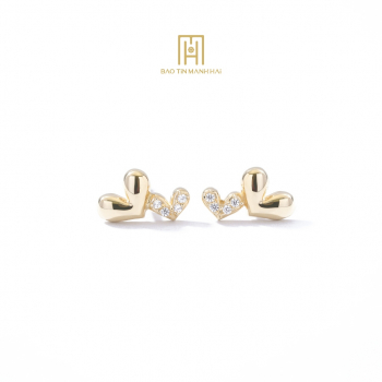 Bông tai phong cách Ý PYBTV10KDH-411006