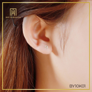 Bông tai phong cách Ý PYBTV10KDH-601013