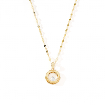 Mặt dây phong cách Ý PYMAV10CZH-411020