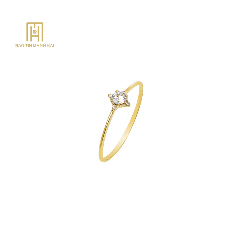 Nhẫn vàng PC Hàn Quốc PHN1V14CZH-205002