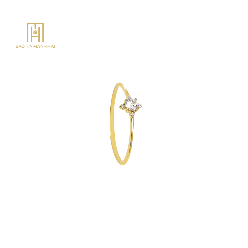 Nhẫn vàng PC Hàn Quốc PHN1V14CZH-205002