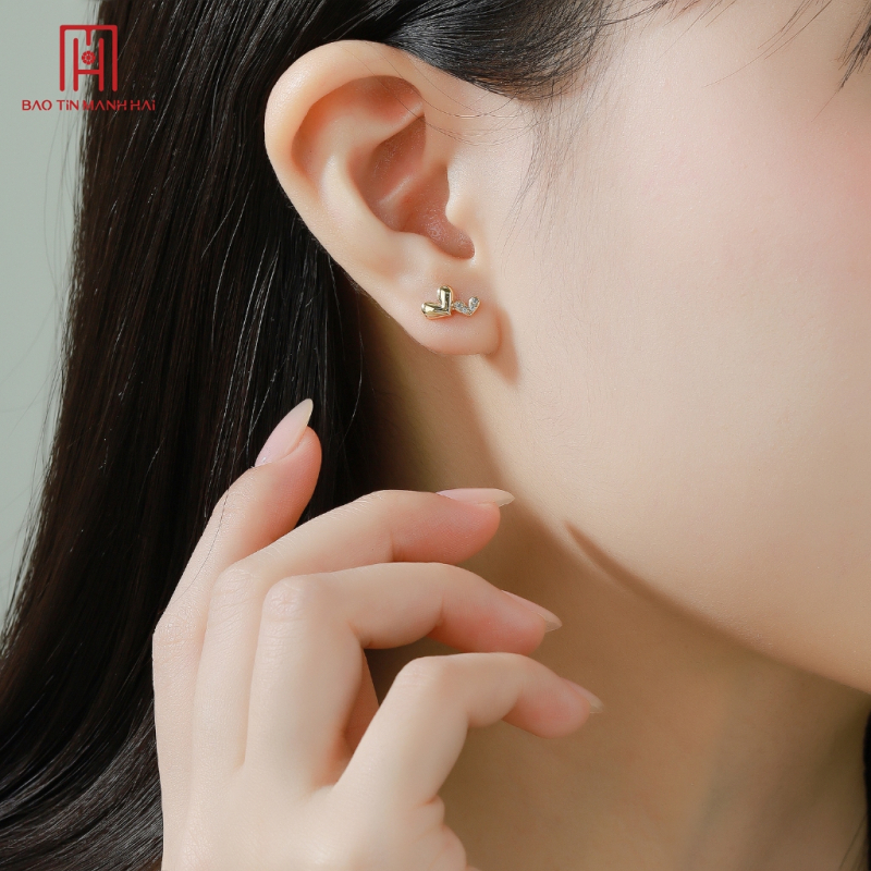 Bông tai phong cách Ý PYBTV10KDH-411006