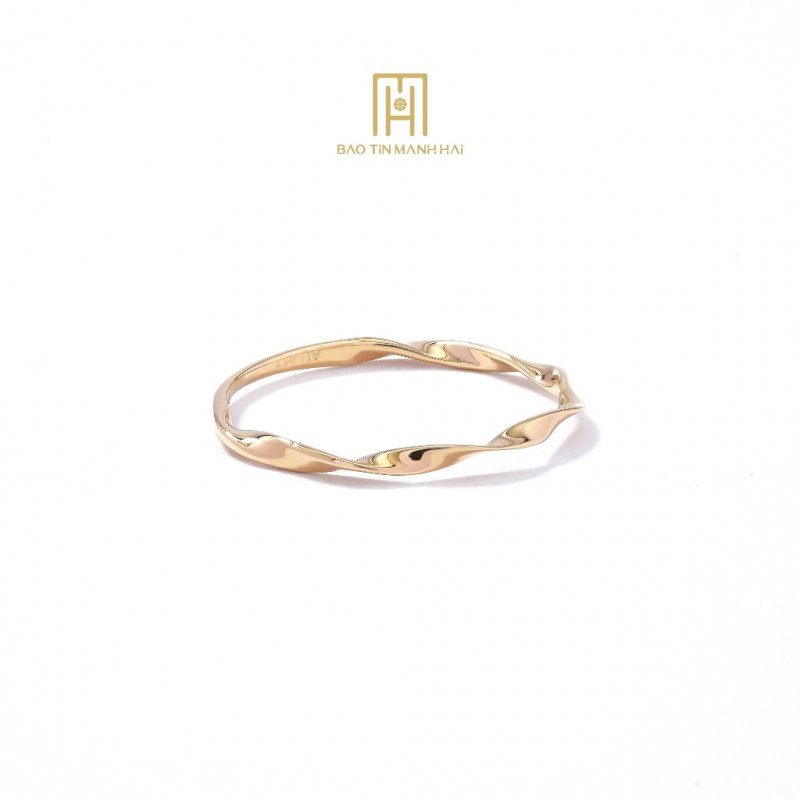 Nhẫn vàng phong cách Ý PYN1V10KD0-502001