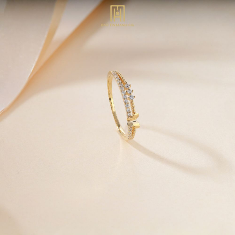 Nhẫn phong cách Ý PYN1V10KDH-302003