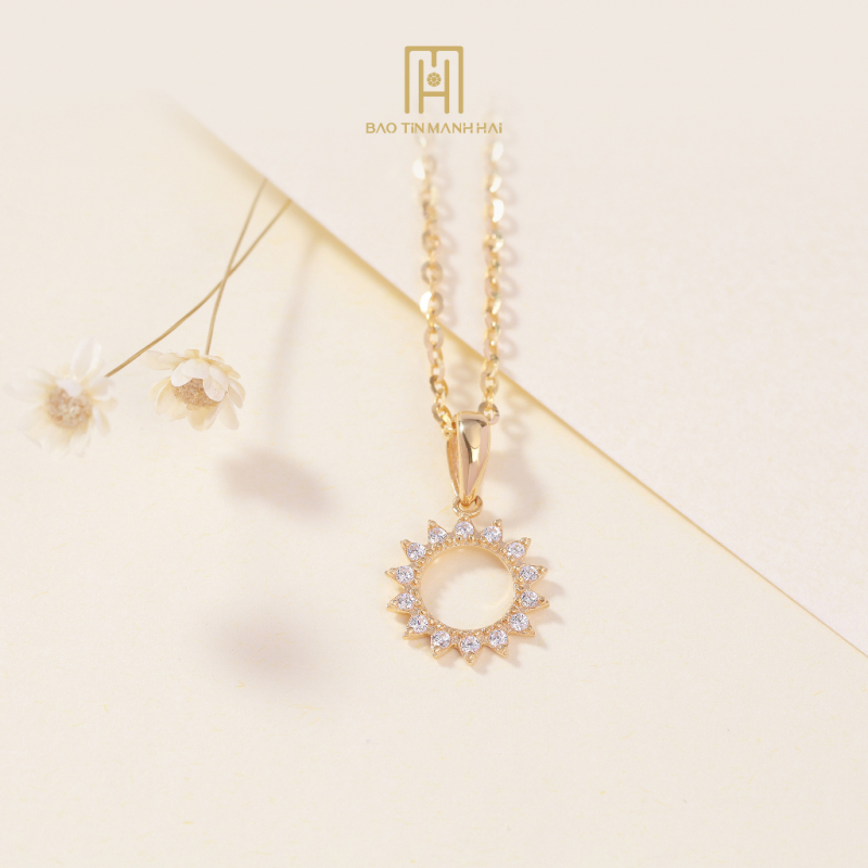 Mặt dây phong cách Ý. PYMAV10KDH-511001